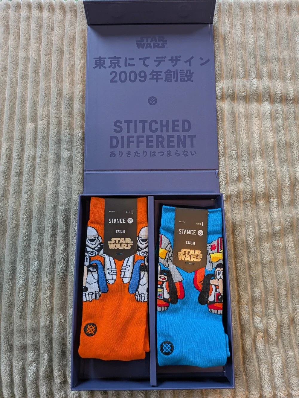 StancexStar Wars Japan Celebration 2025 2-Pack Socks Box Set L NWT Limited Edtn
